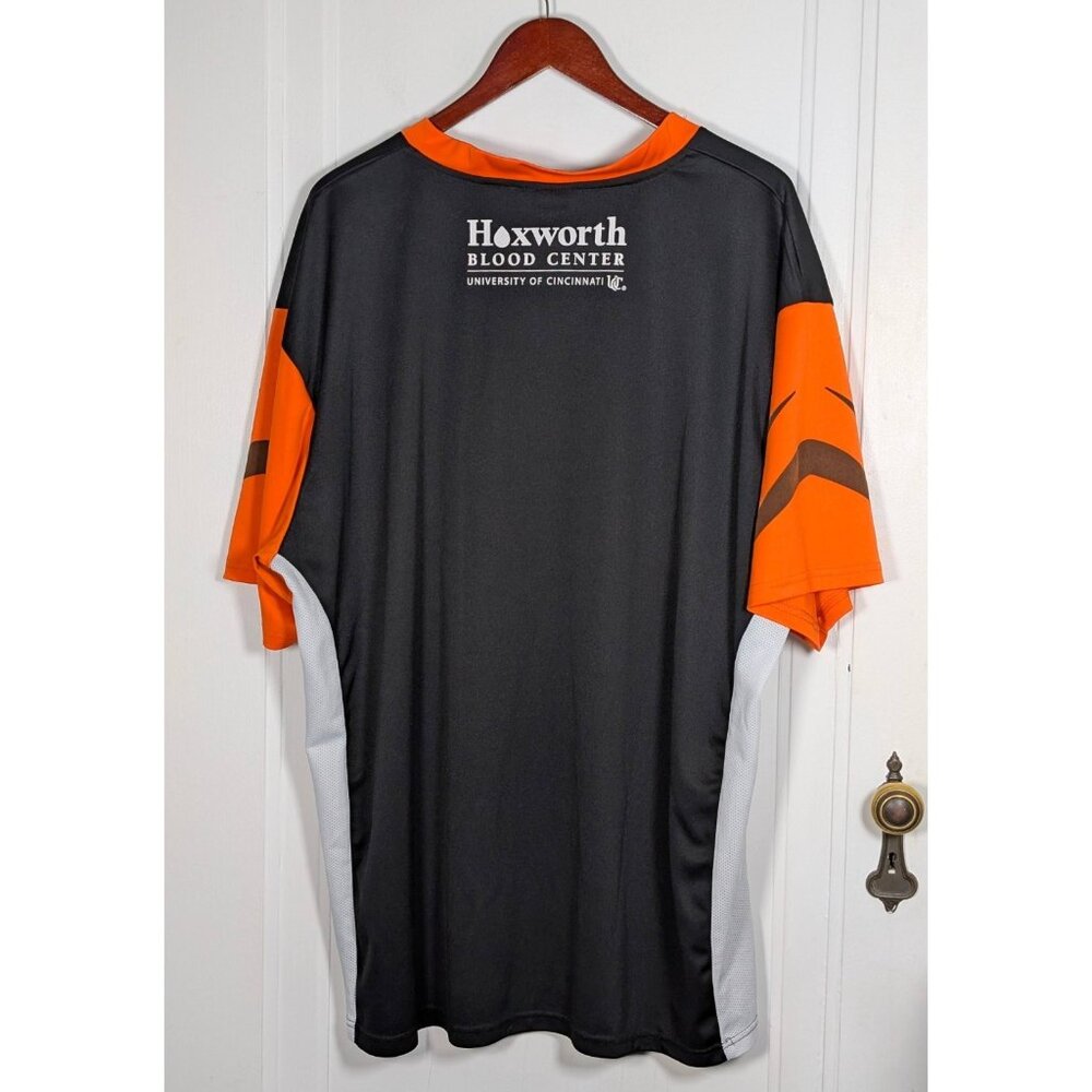 Cincinnati Bengals Hoxworth Lightweight Jersey Shirt Size 3XL Short Sleeve Promo - Picture 2 of 4